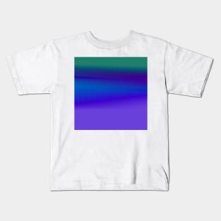 purple green blue abstract texture Kids T-Shirt